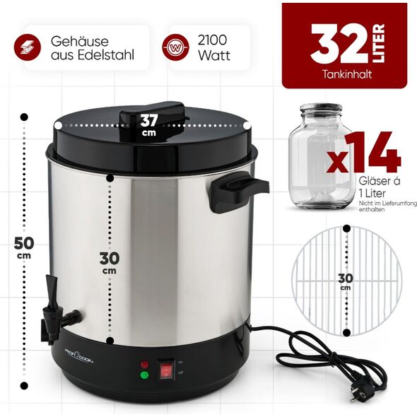 ProfiCook Proficook PC-EKA 1283 14407475 4006160050608