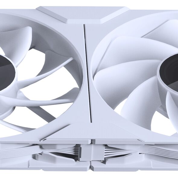 PHANTEKS M25 Gen2 PWM D-RGB Lüfter 3er-Pack - Reverse Blade, 140mm, weiß