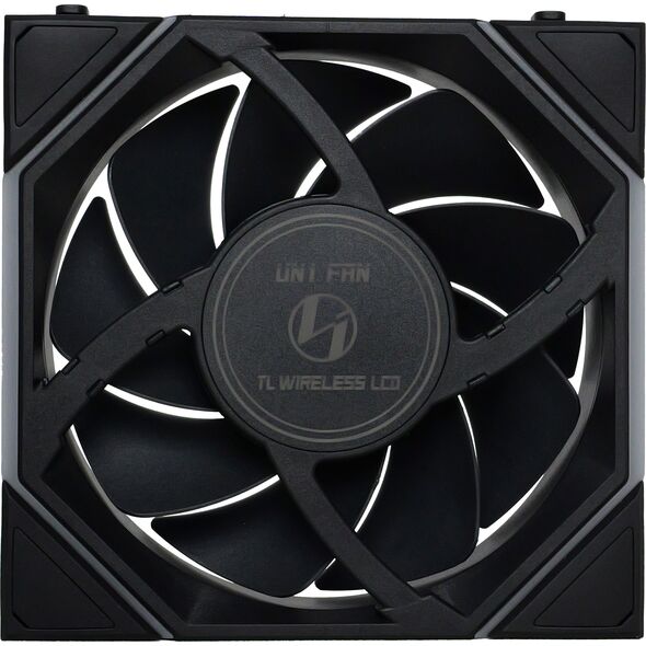Lian Li UNI FAN TL Wireless LCD Lüfter, ARGB, PWM, 3er-Pack inkl. Controller - 120 mm, schwarz