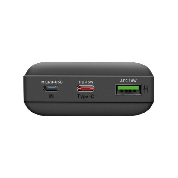 Powerbank SBS TTBB20000PD20K 20000 mAh 20W PD USB-C, USB-A, Micro-USB - czarny