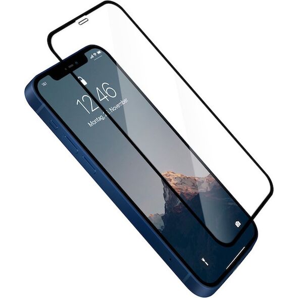Woodcessories Woodcessories 3D Premium Black iPhone 12/12 Pro Tempered Glass 13340766 4260382638116