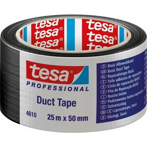 Σετ εργαλείων Tesa Tesa Gewebekleb. 25m x 50mm Schwarz 04610 13811792 4042450000000