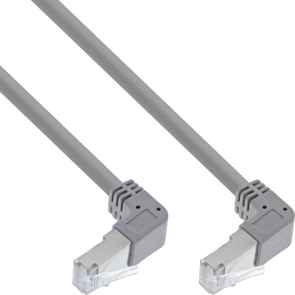 InLine InLine® Patchkabel 2-seitig unten gewinkelt, S/FTP, Cat.6, 250MHz, PVC, 2,90m 13961373 4043718282036