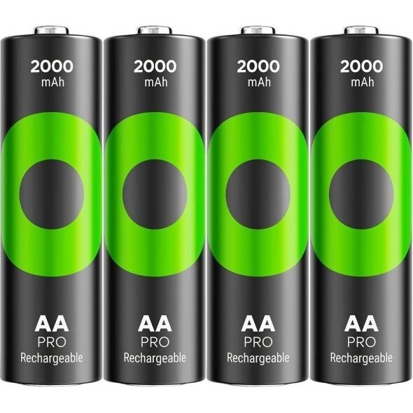 GP 1x4 GP ReCyko Pro NiMH Μπαταρία AA/Mignon 2000mAh Pro 14265275 4891199223167