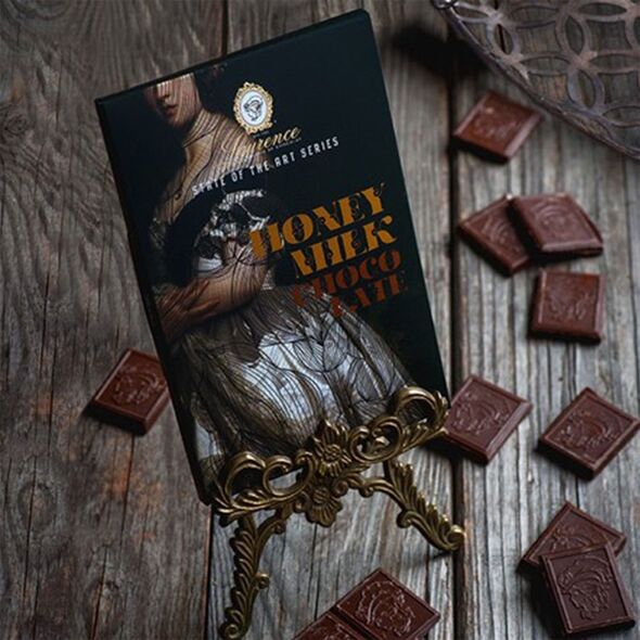Milk chocolate with honey Laurence, 80 g