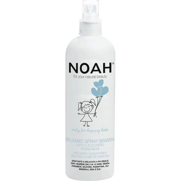 Noah Vaikiškas plaukų balzamas su pienu ir cukrumi Noah 250 ml