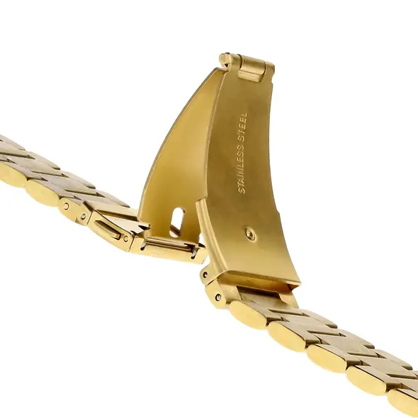Bizon Strap Watch Aura Samsung Galaxy Fit 3 gold