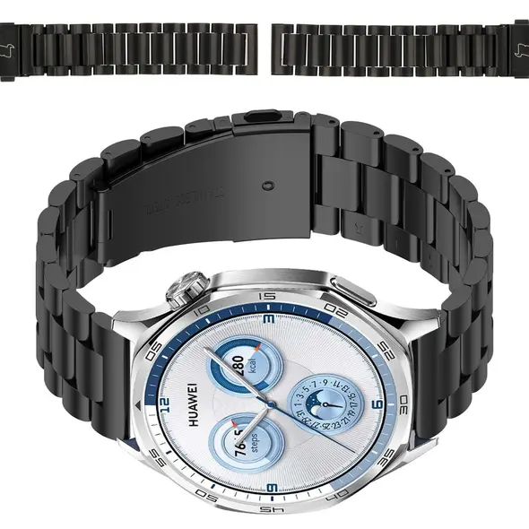 Bizon Strap Watch Aura Smartwatcha 22 mm black