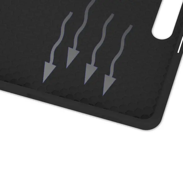 Bizon Case Tab Lizard Samsung Galaxy Tab S10 Plus / S9 Plus black