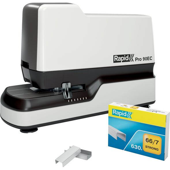 Συρραπτικό Rapid Rapid Classic 90ec, 30 φύλλα, εμπρός, 6 cm, μέταλλο, πλαστικό, μαύρο, λευκό, AC 13798700 7313469429019