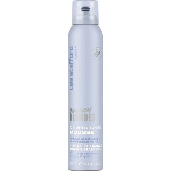 Lee Stafford Lee Stafford - Bleach Blondes Ice White, Toning Mousse 200 ml 13799186 9347108042701