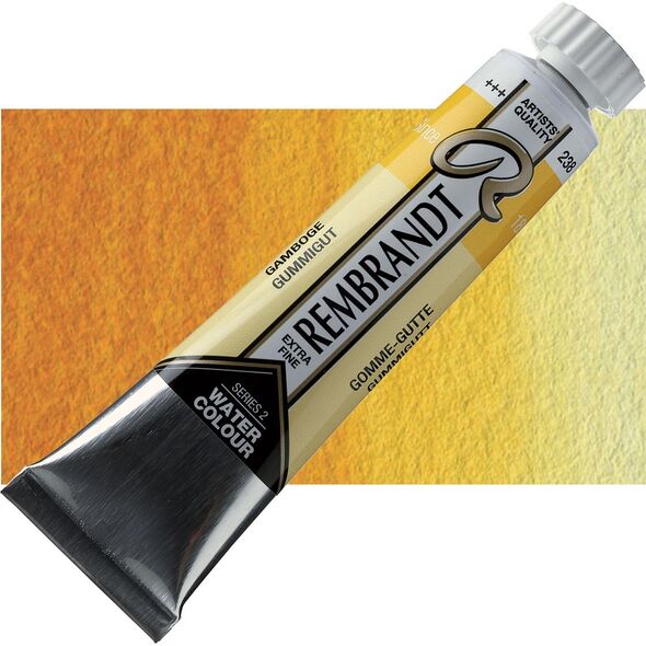 Artequipment Rembrandt Watercolor Tube Gamboge 238 13801094 8712079052973