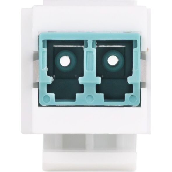 Adapter AV StarTech StarTech DMFKSLCLCCOUPLER adapter światłowodowy LC 1 szt. Biały
