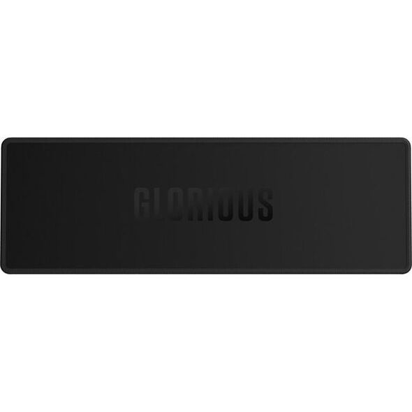 Glorious Glorious Keyboard Mat, genht - 100 %, schwarz