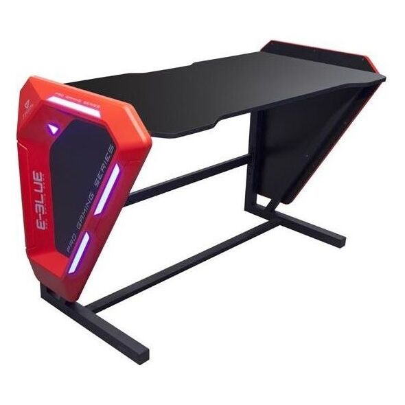 Biurko E-Blue EGT002BK Czerwone 125 cmx80.8 cm
