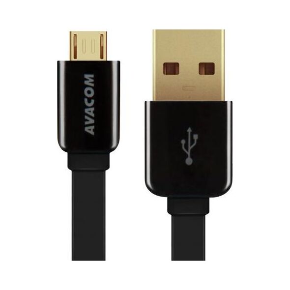 Kabel USB Avacom USB-A - 0.4 m Czarny (DCUS-MIC-40K)