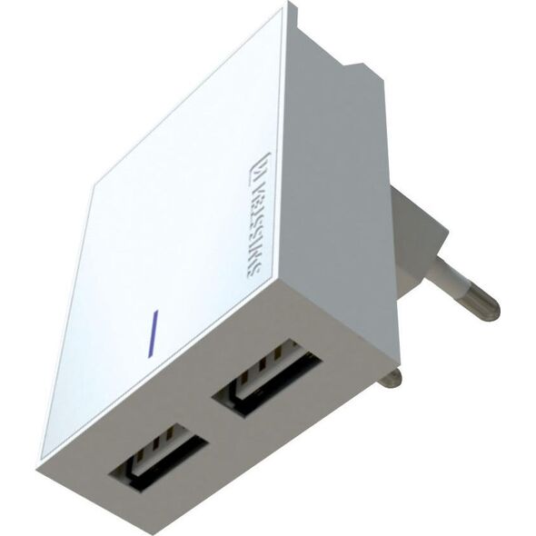 Ładowarka Swissten 2x USB-A 3 A (22043000)