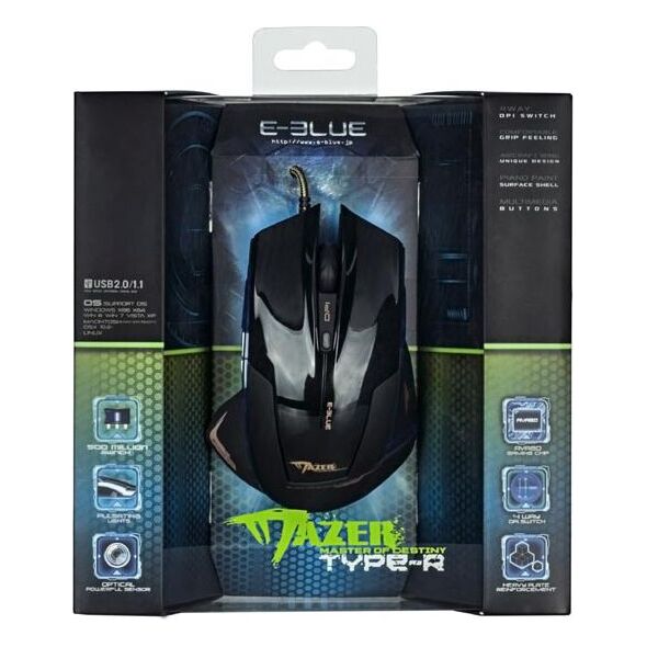 Mysz E-Blue Mazer R  (EMS124BK)