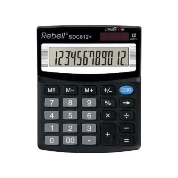Kalkulator Rebell SDC412 BX