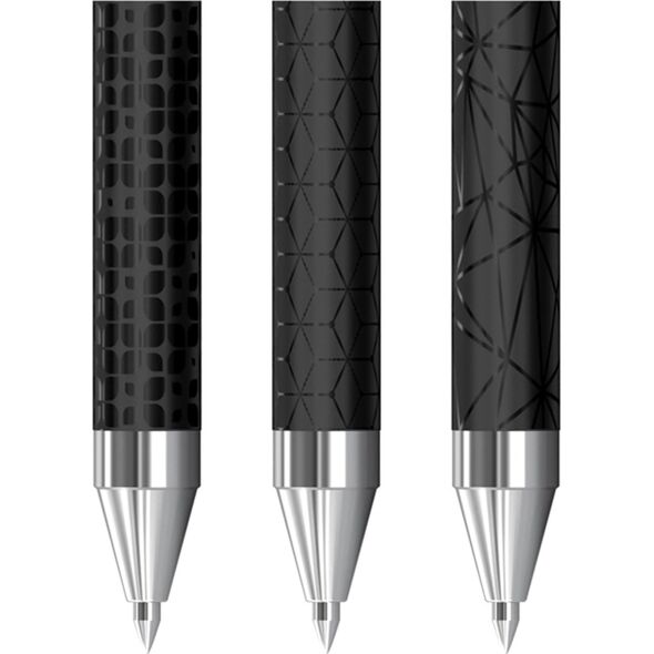 Berlingo, pióro kulkowe, niebieskie, 24szt, 0.5mm, DoubleBlack