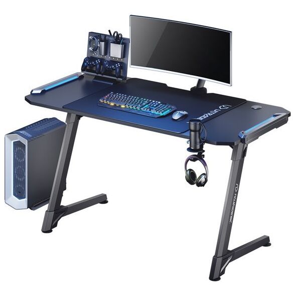 Biurko Ultradesk Space XXL V2 Czarne 144 cmx70 cm