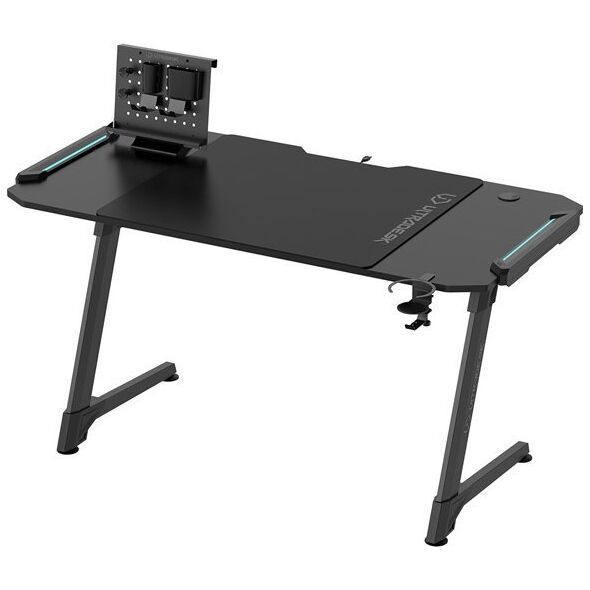 Biurko Ultradesk Space XXL V2 Czarne 144 cmx70 cm