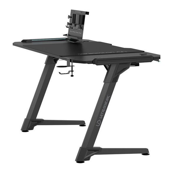 Biurko Ultradesk Space XXL V2 Czarne 144 cmx70 cm