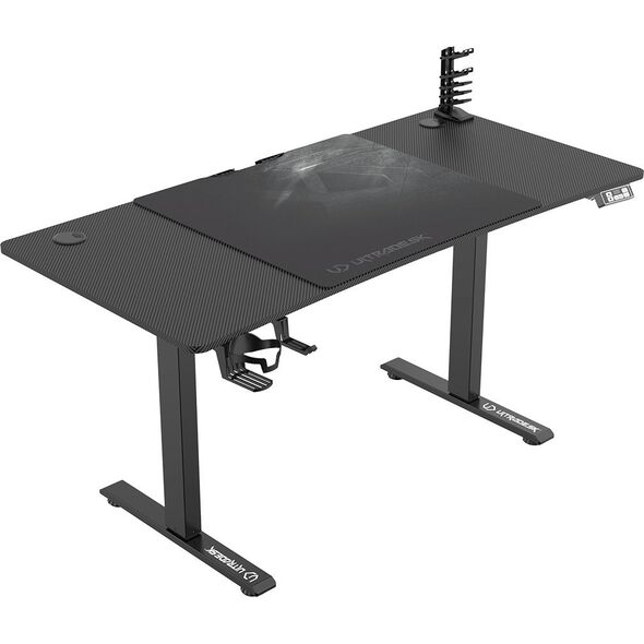 Biurko Ultradesk Level V2 Czarne 140 cmx68 cm