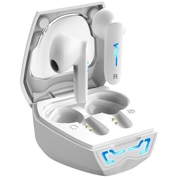 Mikrofon Genius Genius HS-M920BT, mikrofon, zmiana utworu, biała, 2.0, etui z ładowarką, sport typ USB-C