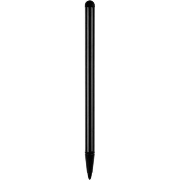 Neutralle Pióro dotykowe 2 w 1, pojemnościowe, metal, czarne, do iPad i tableta