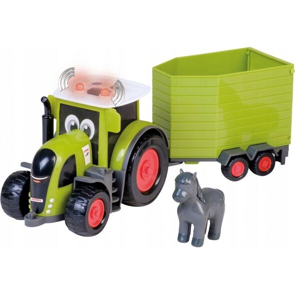 MALIK Traktor Claas z przyczepą dla konia Happy People