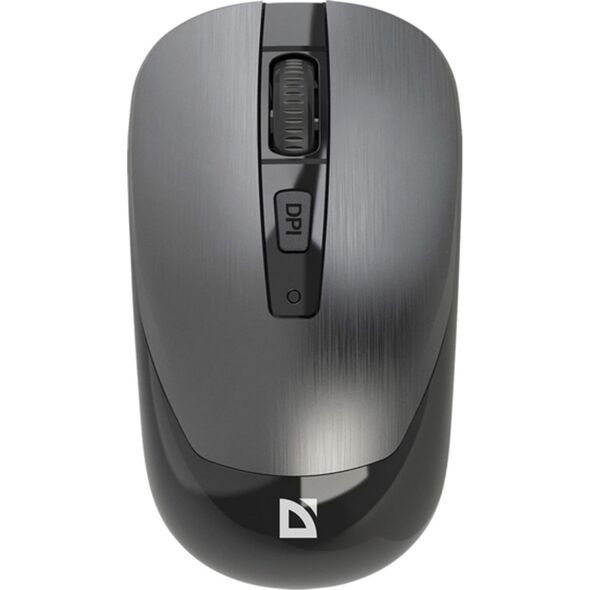 Mysz Defender Mysz bezprzewodowa Defender WAVE MM-995 optyczna bezklikowa silent 1600dpi srebrna