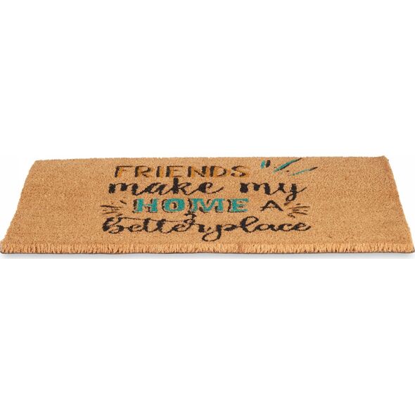 Giftdecor FRIENDS χαλάκι πόρτας από ίνες καρύδας, 40 x 60 cm 14195145 8430852686176