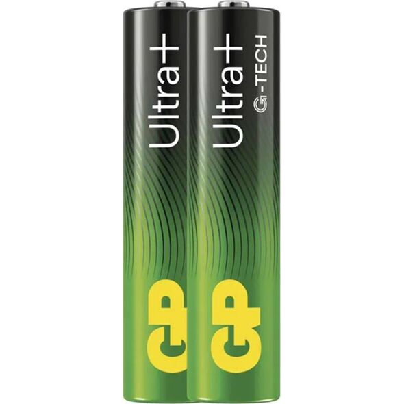 GP Bateria alkaliczna, AAA (LR03), AAA, 1.5V, GP, blistr, 2-pack, Ultra Plus