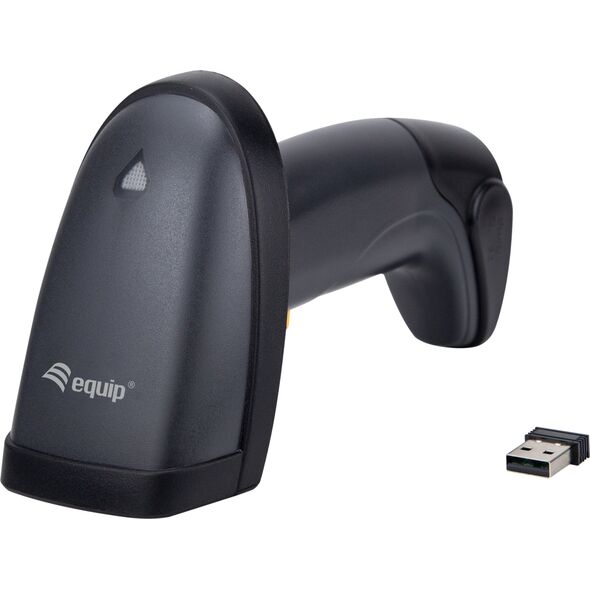 Czytnik kodów kreskowych Equip Equip Barcode Omni-Direktional Laser Kabel USB 1D2D  schwarz