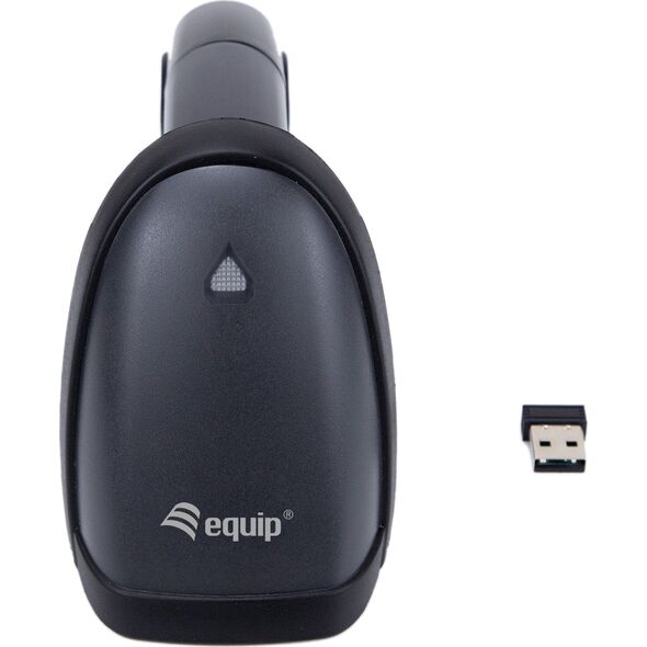 Czytnik kodów kreskowych Equip Equip Barcode Omni-Direktional Laser Kabel USB 1D2D  schwarz