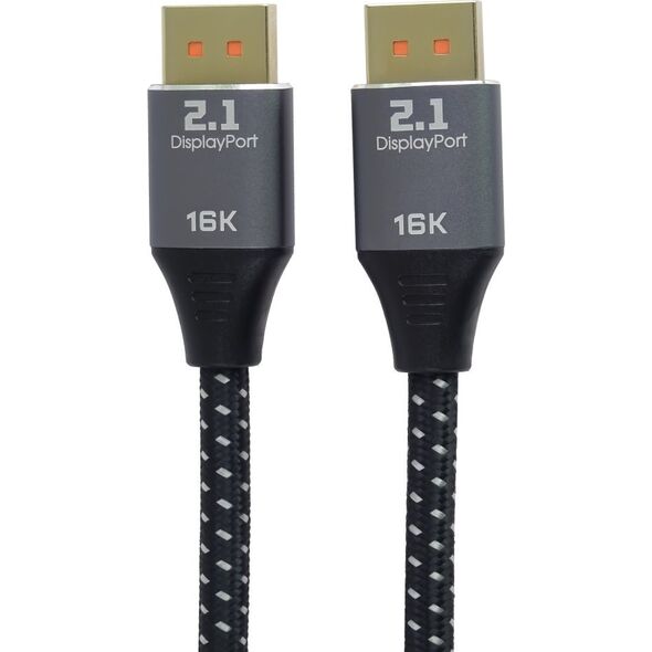 Καλώδιο PREMIUMCORD DisplayPort 2.1, 16K@60Hz, 8K@120Hz, 1m 14440855 8592220026028