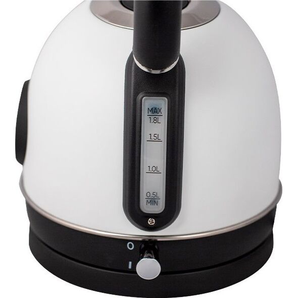 Czajnik retro z analogowym wska�nikiem temepratury Hiluxe 4, 1850 - 2200W, bia�a, orava