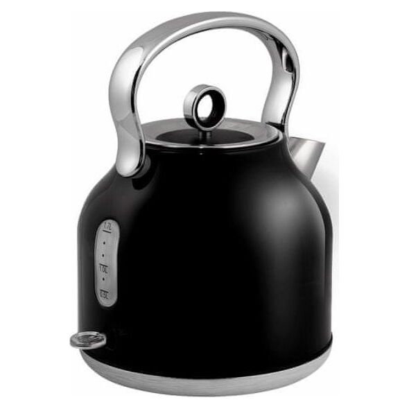 Czajnik retro z analogowym wska�nikiem temepratury Hiluxe-1 B, 2200W, czarna, orava