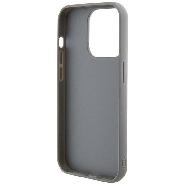 Guess Guess GUHCP15XPSFDGSS iPhone 15 Pro Max 6.7" srebrny/silver hardcase Sequin Script Metal
