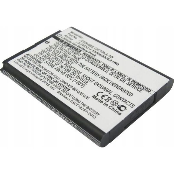 Cameron Sino Akumulator Bateria Typ Ctr-003 C/ctr-a-ab Do Nintendo 3ds Ctr-001 2ds Xl Jan-001 Switch Pro Controller / Cs-ctr003sl