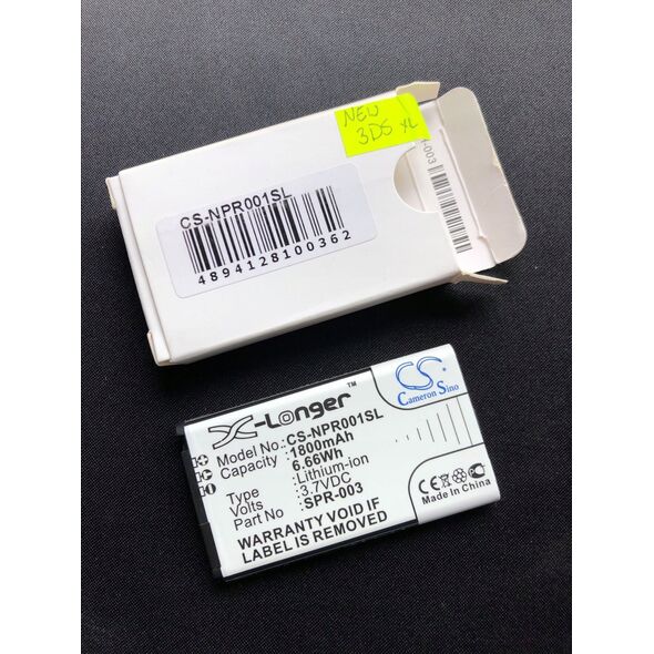 Cameron Sino Akumulator Bateria Typ Ctr-003 C/ctr-a-ab Do Nintendo 3ds Ctr-001 2ds Xl Jan-001 Switch Pro Controller / Cs-ctr003sl