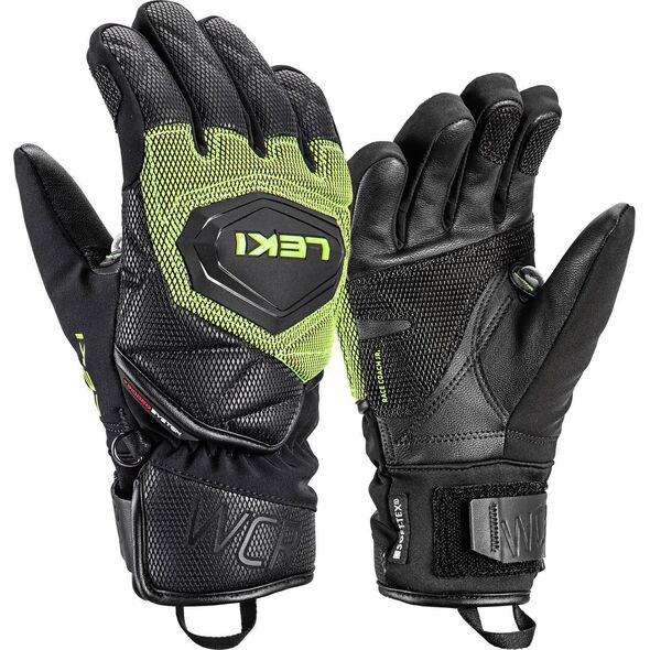 Leki LEKI GLOVES WCR Coach 3D Jr. λεμόνι 8.0 14176299 4028173341207