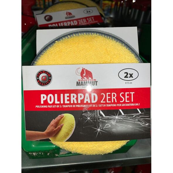 Xantos XANTOS Polierpad-Set (2 Stück) 14222326 4260160000000