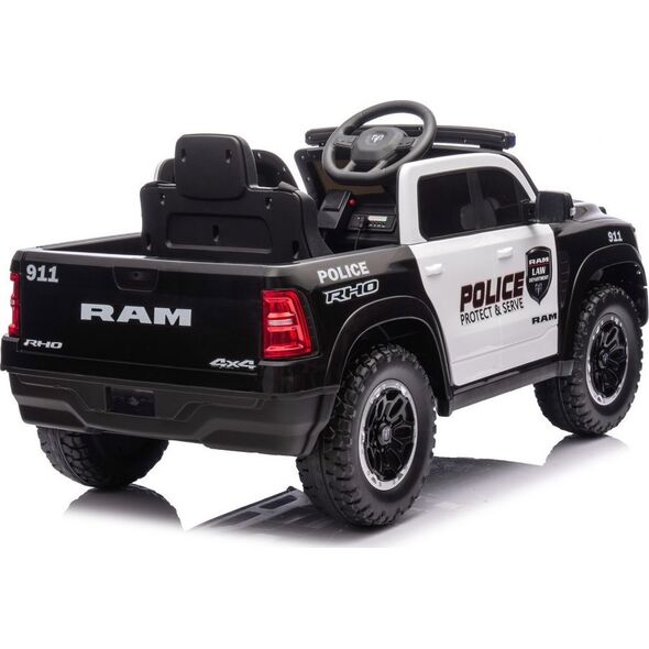 Auto Na Akumulator ZB618P Dodge Ram Policyjny Czarny