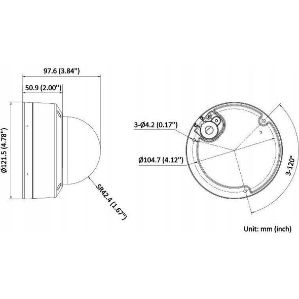 KAMERA WANDALOODPORNA IP DS-2CD1183G2-LIUF(2.8MM)PL Smart Hybrid Light 8.3&nbsp|Mpx 4K UHD Hikvision