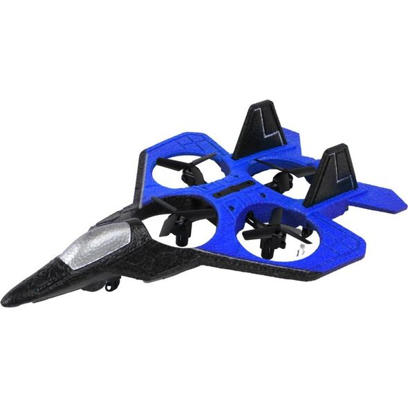 Samolot Dron RC Niebieski Myśliwiec Zdalnie Sterowany Pilot LEAN Toys