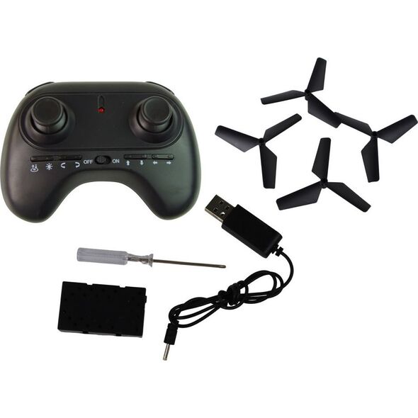 Samolot Dron RC Niebieski Myśliwiec Zdalnie Sterowany Pilot LEAN Toys