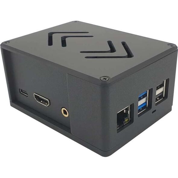 Allnet ALLNET Radxa Rock 3A - Professionelles Aluminium Gehäuse ecoPI PRO HP, μαύρο 13691990 4038816210920
