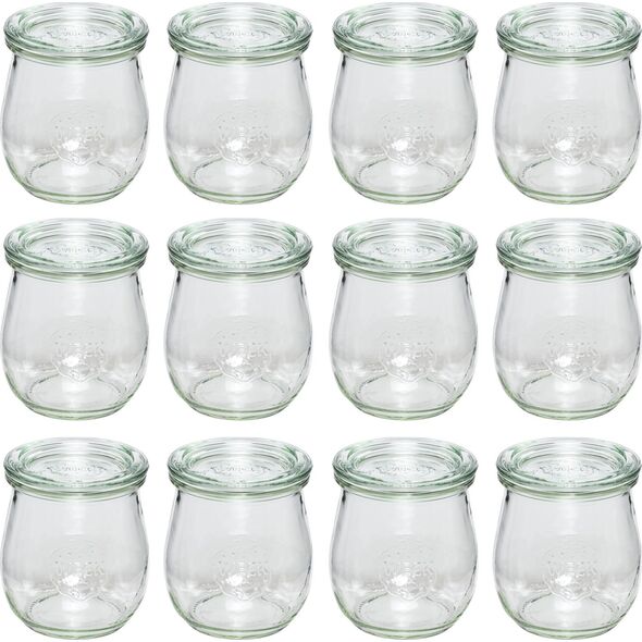 Jata WECK Tulip Jar 220ml Σετ των 12 14049933 4037839348177